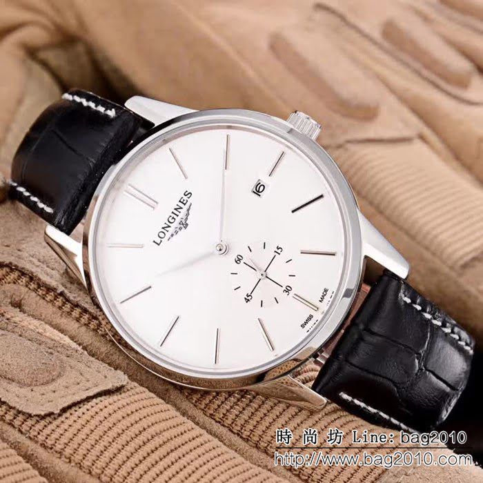 LONGINES浪琴 經典兩針半 精品男士腕表 WSS0866